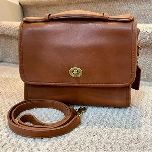 Vintage Coach Court 9870 British Tan